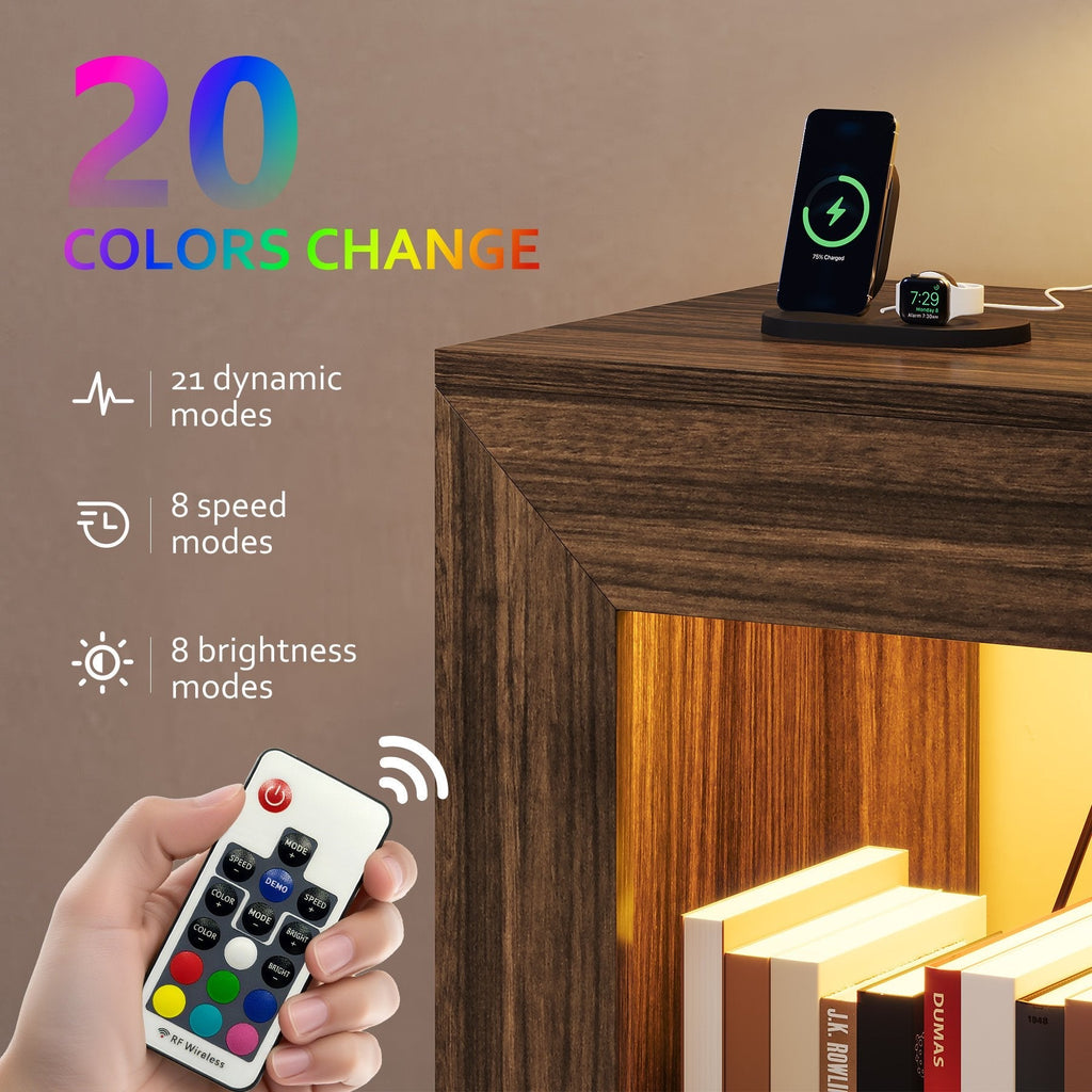 The Nightstand That Does the Work: Charge, Light, and Organize Your Life.