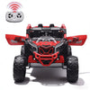 Holaki 24V Kids Ride On UTV, 120Wh Battery, Dual 380W Motors, Top Speed 4.97 MPH, Ages 3-6, Remote Control, Bluetooth, LED Lights, Red