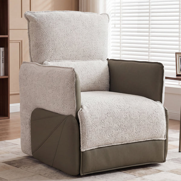 Holaki Electric Recliner Chair with Flip-Up Armrests, Power Recliner Chair with Lumbar Support and Side Pockets, Modern Recliner Sofa for Living Room Small Space Bedroom & Home Theater