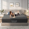 Queen Mattress, Holaki 12" Memory Foam Mattress Queen Size Bed in a Box, Green Tea Bamboo Charcoal Gel Foam with Removable Cover for Pressure Relief, Medium Firm, CertiPUR-US Certified