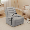 Holaki Power Recliner Nursery Chair, 270° Swivel Glider Rocking Chair with Adjustable 3D Armrests, Lumbar Pillow, 400 lbs