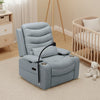 Holaki Power Recliner Nursery Chair, 270° Swivel Glider Rocking Chair with Adjustable 3D Armrests, Lumbar Pillow, 400 lbs