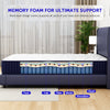 Twin Mattress for kids, Holaki 6" Memory Foam and Spring Hybrid Mattress in a Box, Cool Individual Pocket Spring Mattress with Medium Soft, Breathable Fabric & Adaptive Support, CertiPUR-US