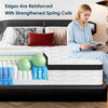 Queen Mattress, Holaki 10 Inch Queen Size Hybrid Memory Foam Mattress in a Box, Individually Wrapped Pocket Springs Mattress, Medium Firm Mattress for Pressure Relief, Strong Edge Support