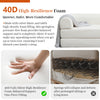 3-in-1 Convertible Sleeper Sofa Bed with Pillows - 78" Corduroy Folding Couch for Living Room, Bedroom