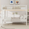 Holaki Twin Over Twin Metal Bunk Bed, with Ladder & Guardrails Metal Bunk Bed Frame, Noise Free & Easy Assembly Strudy Metal Bunk Bed with Support Leg