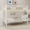 Holaki Twin Over Twin Metal Bunk Bed, with Ladder & Guardrails Metal Bunk Bed Frame, Noise Free & Easy Assembly Strudy Metal Bunk Bed with Support Leg