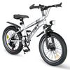 20 Inch Kids Boys Girls Bike for 8-13 Years Old, Kids Bicycle Adjustable Seat with Basket, Training Wheels & Handbrake for Birthday Gift