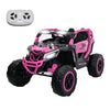 Holaki 24V Kids Ride On UTV, 120Wh Battery, Dual 380W Motors, Top Speed 4.97 MPH, Ages 3-6, Remote Control, Bluetooth, LED Lights, Red