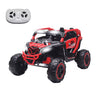 Holaki 24V Kids Ride On UTV, 120Wh Battery, Dual 380W Motors, Top Speed 4.97 MPH, Ages 3-6, Remote Control, Bluetooth, LED Lights, Red