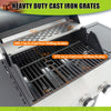 Holaki 3 Burners BBQ Propane Gas Grill, Stainless Steel 37,000 BTU with Side Burner & Thermometer, Output Grill for Outdoor BBQ and Camping, Patio Backyard Barbecue