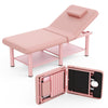 Holaki 75 inch Stationary Massage Table, Heavy Duty Metal Frame with PU Leather, Modern Esthetician Bed for Physical Therapy Spa Tattoo