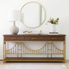 Golden Gate–Inspired Entryway Console Table with Smart Storage