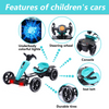 Holaki 12V Kids Electric Go Kart, Battery Powered Ride On Toy with Adjustable Seat, Music & LED Lights, Forward/Backward, EVA Wheels, Pedal Go Kart Electric Car for Kids Boys Girls Ages 3-6