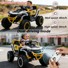 Holaki 12V Ride on Car Toys UTV, Kids Cars Wheel Electric Power with Remote Control, USB, Bluetooth, Music, 4 Wheels Suspension, LED Light, 2 Seater Electric Vehicles for Boy Girl Age 3-6