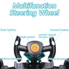 Holaki 12V Kids Electric Go Kart, Battery Powered Ride On Toy with Adjustable Seat, Music & LED Lights, Forward/Backward, EVA Wheels, Pedal Go Kart Electric Car for Kids Boys Girls Ages 3-6