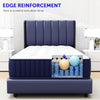 Twin Mattress for kids, Holaki 6" Memory Foam and Spring Hybrid Mattress in a Box, Cool Individual Pocket Spring Mattress with Medium Soft, Breathable Fabric & Adaptive Support, CertiPUR-US