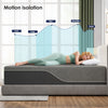 Queen Mattress, Holaki 12" Memory Foam Mattress Queen Size Bed in a Box, Green Tea Bamboo Charcoal Gel Foam with Removable Cover for Pressure Relief, Medium Firm, CertiPUR-US Certified