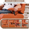Holaki Power Recliner Chair, 270° Swivel Recliner with Heat & Lumbar Support, Modern Chenille Rocker Recliner Nursery Chair with Smart Cup Holder & Adjustable Armrests for Nursing