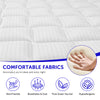 Twin Mattress for kids, Holaki 6" Memory Foam and Spring Hybrid Mattress in a Box, Cool Individual Pocket Spring Mattress with Medium Soft, Breathable Fabric & Adaptive Support, CertiPUR-US