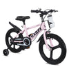 Holaki 18 Inch Kids Bike with Training Wheels & Handbrake for 5-9 Years Old Boys&Girls, Kids Bicycle Adjustable Seat with High Carbon Steel Frame, Water Bottle & Night Glow for Birthday Gift