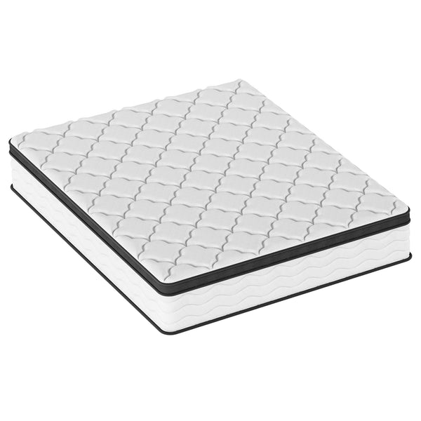 Queen Mattress, Holaki 10 Inch Queen Size Hybrid Memory Foam Mattress in a Box, Individually Wrapped Pocket Springs Mattress, Medium Firm Mattress for Pressure Relief, Strong Edge Support