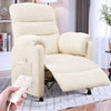Power Recliner Chair, Holaki Electric Power Recliner with Side Pocket and Remote, Modern Chenille Fabric Recliner Chairs for Adults, Small Recliner for Small Space Nursery Living Room, Black