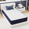 Twin Mattress for kids, Holaki 6" Memory Foam and Spring Hybrid Mattress in a Box, Cool Individual Pocket Spring Mattress with Medium Soft, Breathable Fabric & Adaptive Support, CertiPUR-US